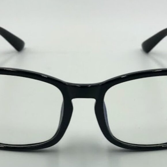 Blue Ray Blocking Designer Look Black Framed Glass - Picture 9 of 12